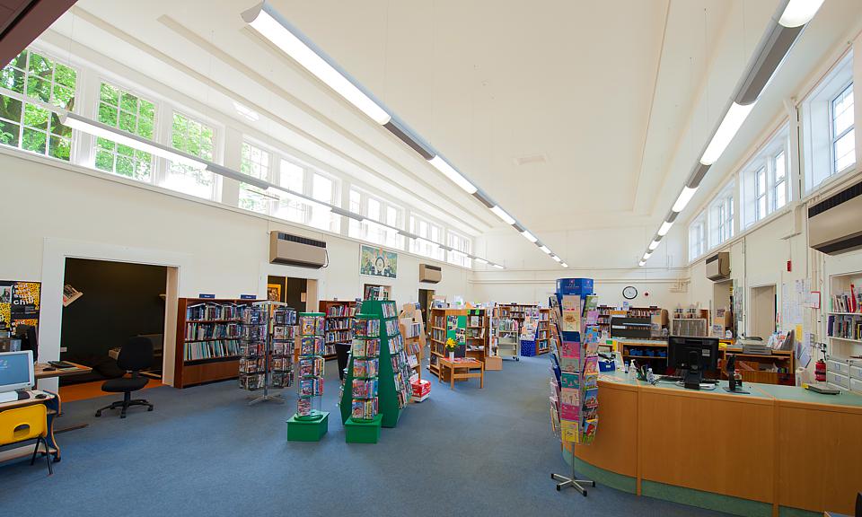 Image of Buxton Library, Derbyshire installation
