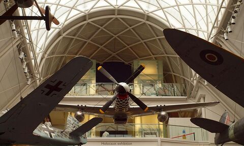Image of the Imperial War Museum, London installation.