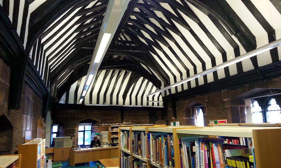 Image of Chethams School Of Music, Library, Manchester installation