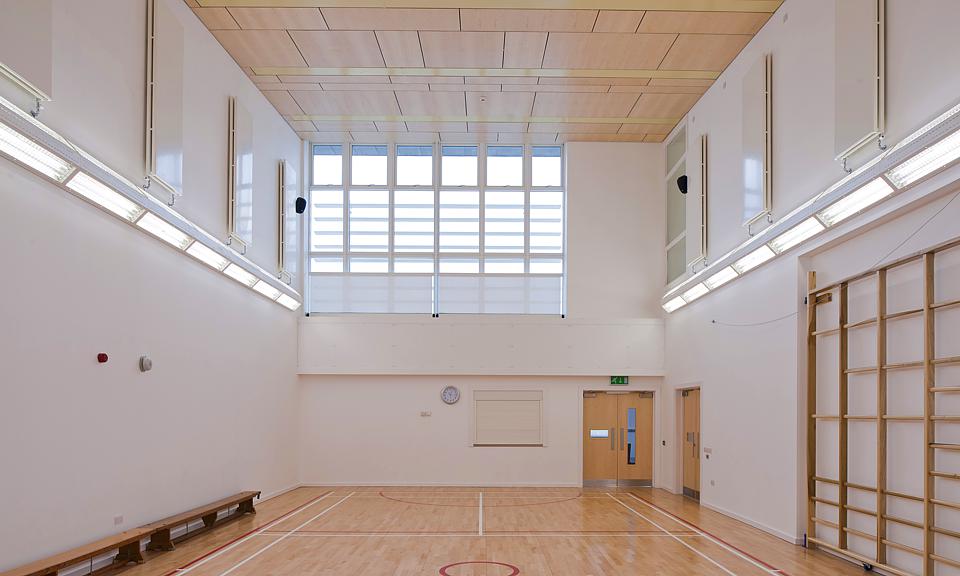 Image of the Colmonell Primary School, Sports Hall, South Ayrshire installation.