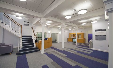 Image of the Leeds Beckett University, Old Broadcasting House installation.