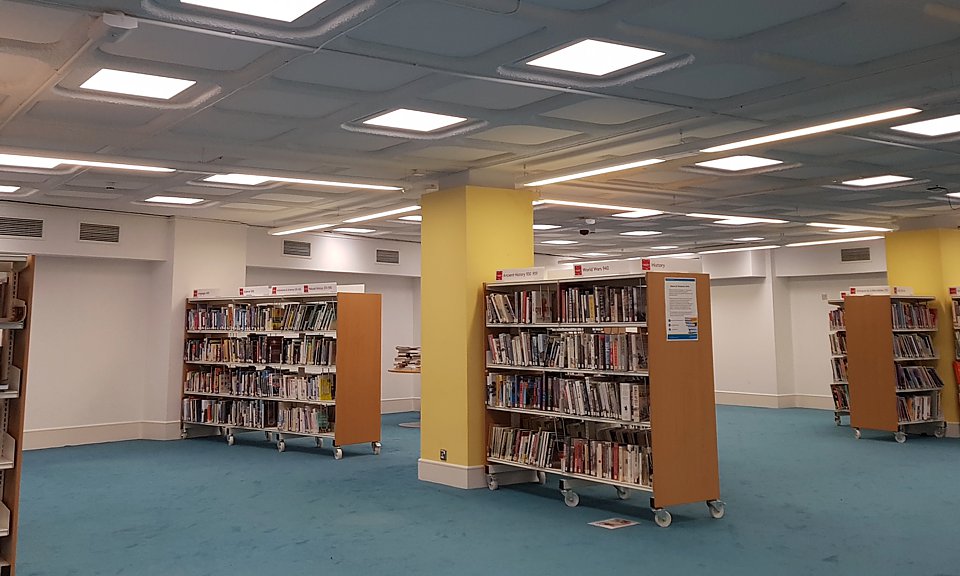Image of Redditch Library installation