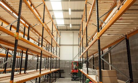 Image of the Warehouse, Stoke-on-Trent installation.